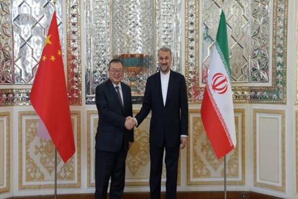 Iranian FM's meeting with Liu Jianchao
