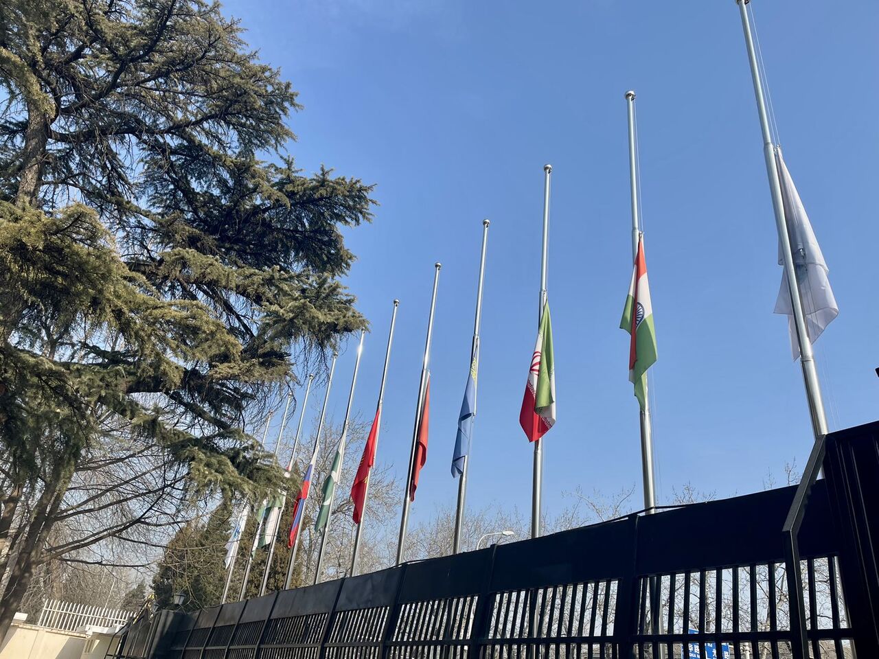 SCO lowers flags to half-mast in respect for victims of Iran attack