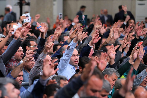 دیدار جمعی از کارگران سراسر کشور  با رهبر انقلاب