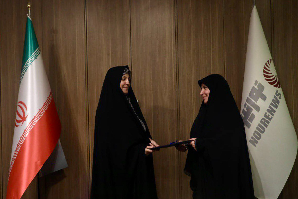 كتايون لامع زاده رئيسة تحرير مجموعة نورنيوز الإعلامية