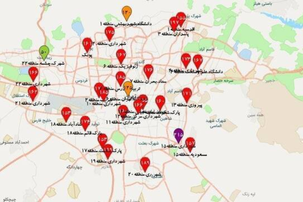 هوای تهران آلوده شد