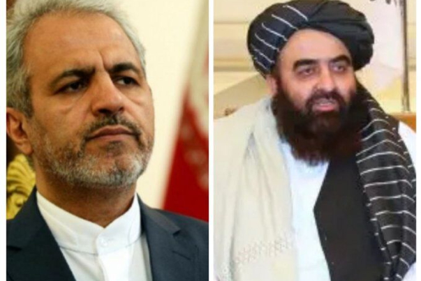رئيس البعثة الايرانية في كابول يلتقي وكيل الخارجية في افغانستان