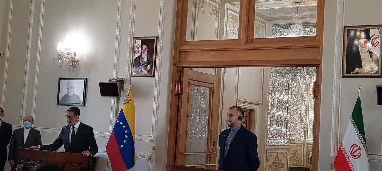 دیدار امیرعبداللهیان با وزیر خارجه ونزوئلا + فیلم