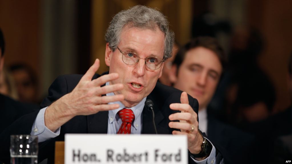 روبرت فورد: واشنطن مقتنعة ببقاء الأسد