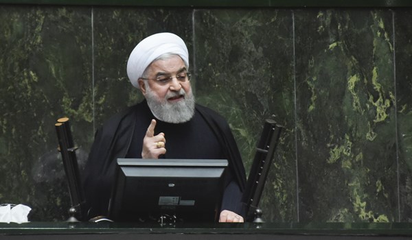 الرئيس روحاني يؤكد أن ايران سترفض أي مباحثات مع اميركا