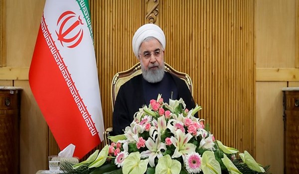 الرئيس روحاني يدعو إلى إقرار هدنة في اليمن.. حل أزمات المنطقة لن يأتي إلا بالحوار