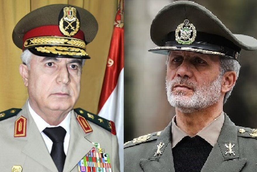 وزيرا الدفاع الإيراني والسوري يؤكدان على تعزيز التعاون الدفاعي