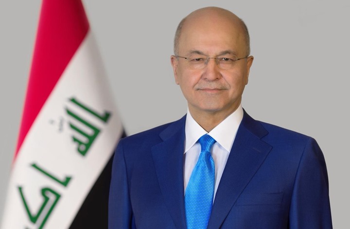الرئيس العراقي يجتمع بالكتل السياسية ويقر إجراءات منها إجراء انتخابات مبكرة