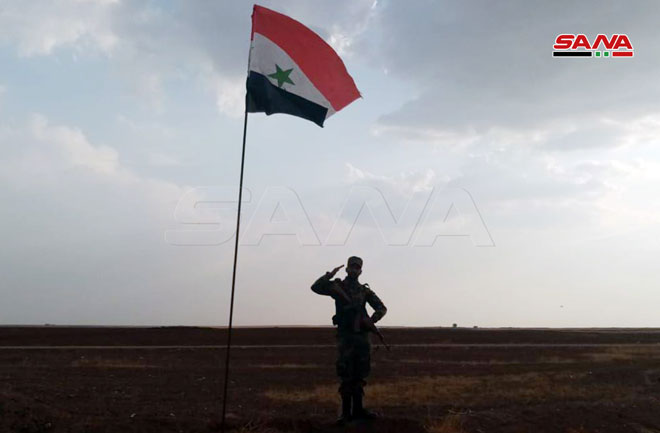 الجيش السوري ينتشر على الحدود السورية التركية لمساحات واسعة