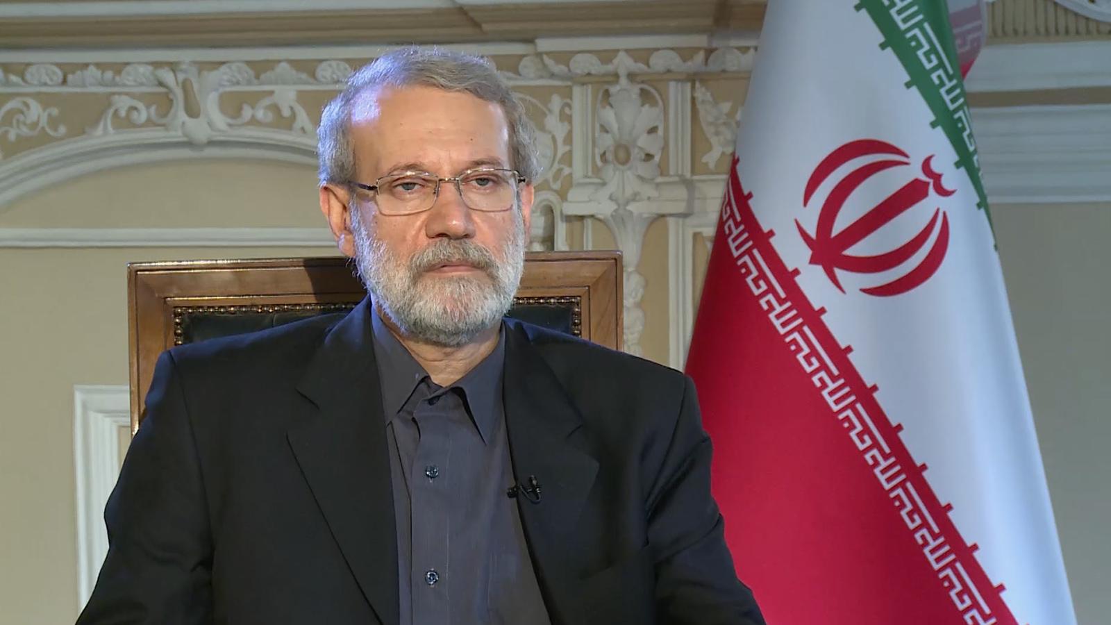 لاريجاني للجزيرة: إمكانية الحرب ضعيفة لكن إيران جاهزة لكل الاحتمالات