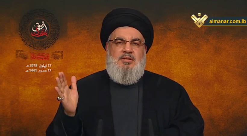 السيد نصرالله يطل عصر اليوم في خطاب حول الاحتجاجات