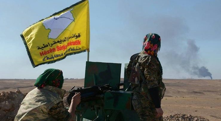 قسد تردّ على هجمات تركيا في رأس العين شمال شرق سوريا