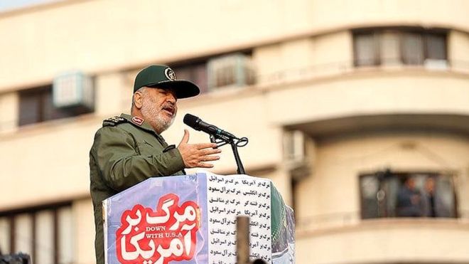 قائد الحرس الثوري لاميركا والكيان الصهيوني وبريطانيا والسعودية: اختبرتمونا في الساحات وتلقيتم صفعات قوية