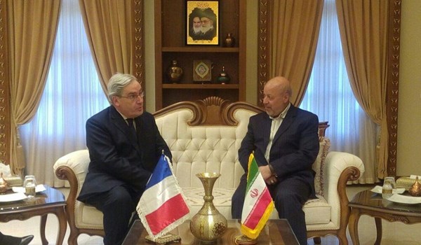 السفير الفرنسي في ايران: سياسة الحظر الاميركية ضد ايران محكومة بالفشل