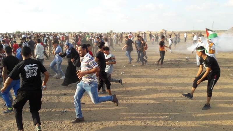 عشرات المصابين في جمعة \"يسقط وعد بلفور\" بفلسطين