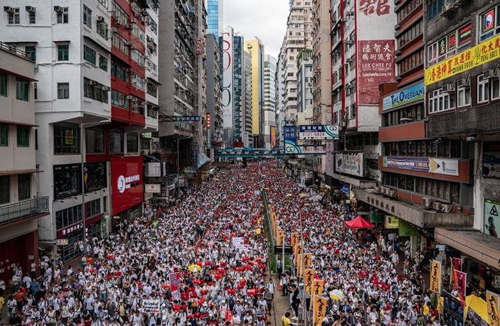 رد صيني قوي على قرار ترامب دعم محتجي هونغ كونغ