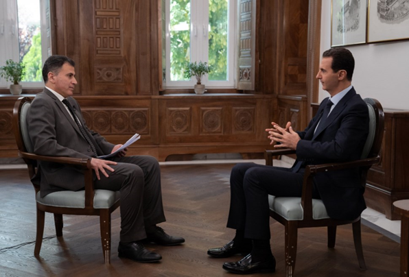 الأسد يتهم واشنطن بسرقة نفط سوريا وبيعه لأنقرة.. ويتوعّد بطرد الاميركان من بلاده