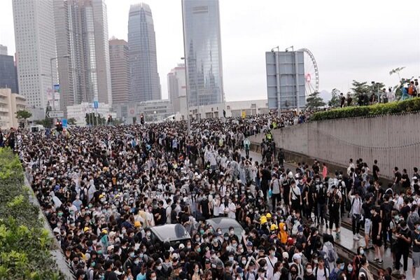 ادامه اعتراضات در هنگ کنگ