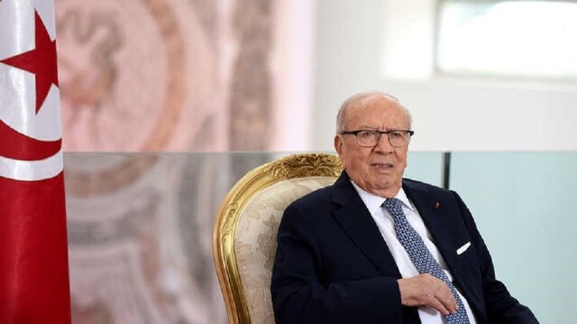 رئیس جمهور تونس درگذشت/ رئیس پارلمان موقتا زمام‌ امور را در دست گرفت