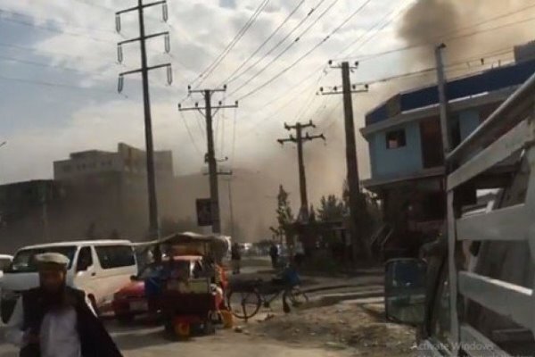 انفجار یک خودرو انتحاری در کابل