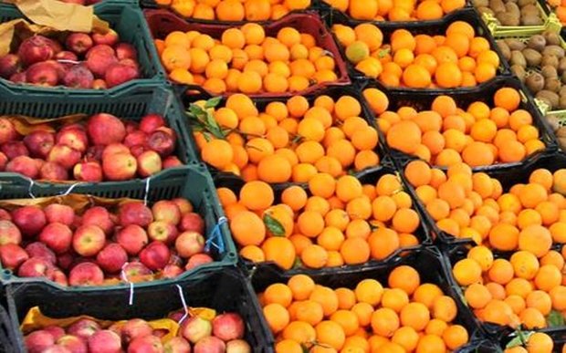 قیمت گوجه یکماهه ??.? درصد افزایش یافت/کاهش ?? درصدی قیمت پرتقال