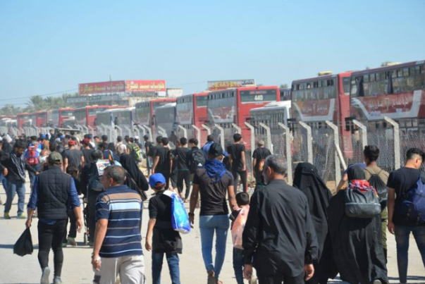 إيفاد 23 قافلة للزوار الايرانيين الى العتبات المقدسة في العراق