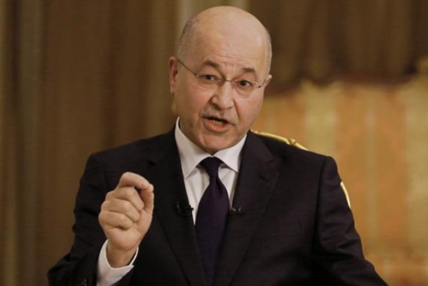 الرئيس العراقي: العدوان الامريكي مناف لاتفاقيات بغداد مع واشنطن