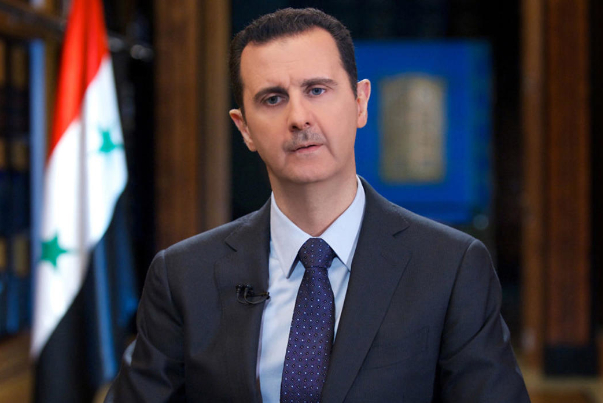 الرئيس السوري يعزي قائد الثورة باستشهاد الفريق سليماني