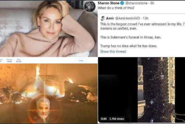 مشاهير امريكا يهاجمون ترامب لقراره الاجرامي باغتيال سليماني