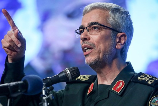 رئيس الأركان الايرانية: حان الوقت لكي يدرك ساسة امريكا المجرمين مستوى قدراتنا