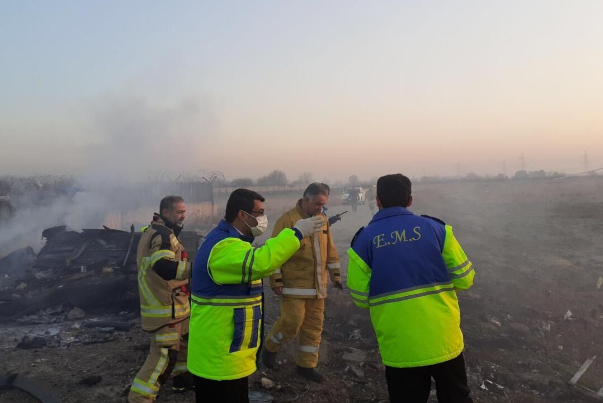 مقتل 167 راكبا وافراد الطاقم الـ9 بسقوط الطائرة الاوكرانية
