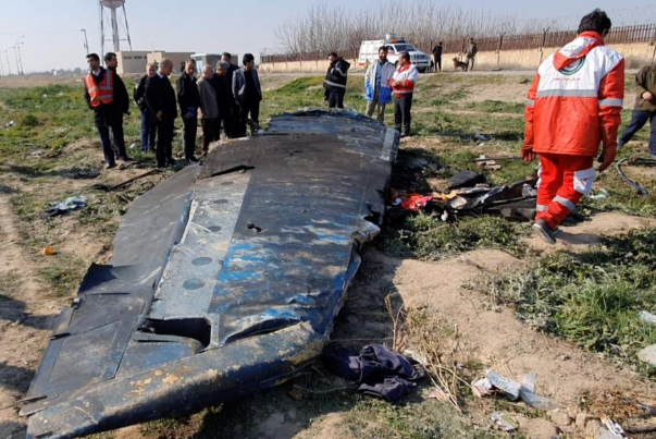 الأركان الايرانية تصدر بياناً حول الطائرة الاوكرانية المنكوبة