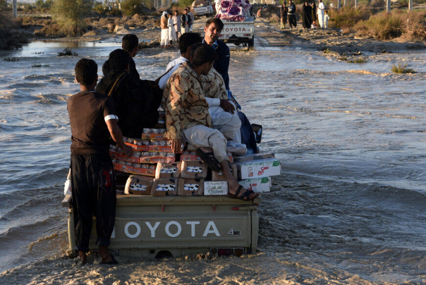 الفيضانات تجتاح محافظة سيستان وبلوجستان