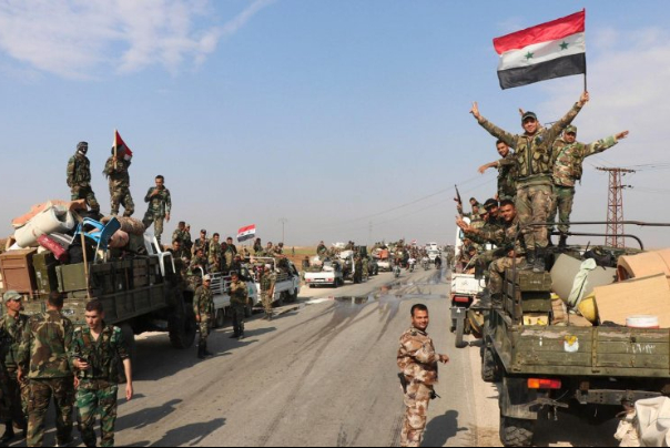 ‏الجيش السوري يواصل قصفا مكثفا لمواقع إرهابيي النصرة