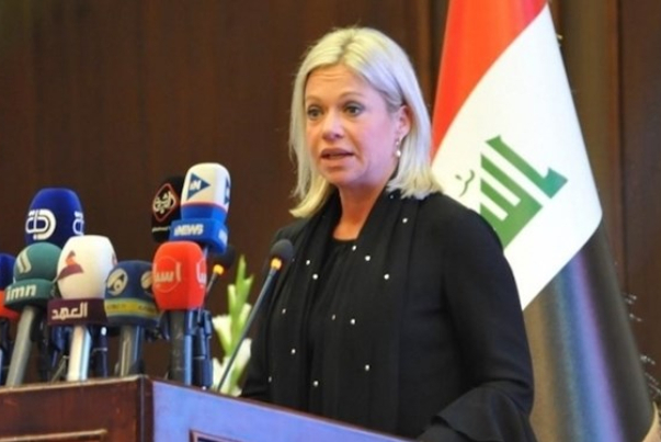 مندوبة الأمم المتحدة في العراق تدعو السياسيين للإسراع في الاصلاحات