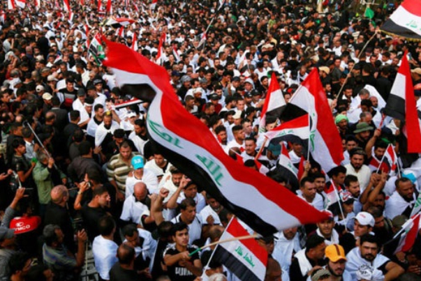 رسالة المقاومة على لسان السيد الصدر في مليونية العراق