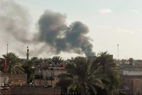 المیادین از اصابت چهار راکت به منطقه سبز در نزدیکی سفارت آمریکا در بغداد خبر داد