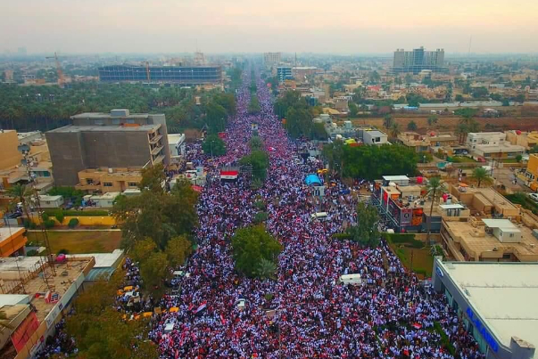 نائب رئيس البرلمان العراقي: التظاهرة المليونية اكدت مستوى الرفض الشعبي لأمريكا