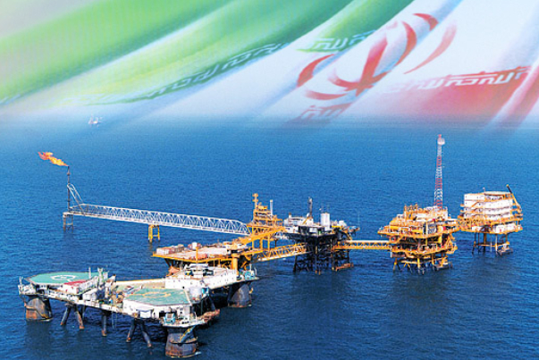ايران تركب منصة بحرية جديدة في أضخم حقل غاز بالعالم