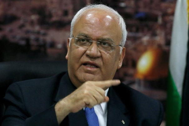 عريقات عن لقاء البرهان ونتنياهو: طعنة في الظهر