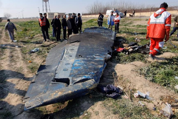 تفاصيل جديدة حول تحطم الطائرة الاوكرانية في ايران