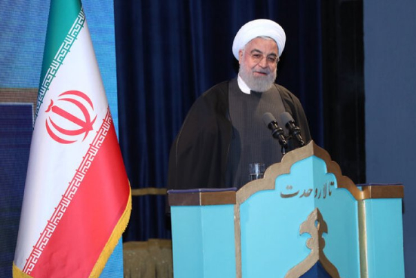الرئيس الايراني: أمريكا دولة إرهابية