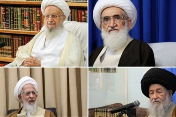 المرجعيات الدينية تدعو الشعب الايراني الى المشاركة في مسيرات ذكرى انتصار الثورة