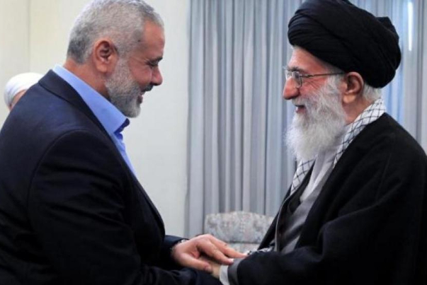 هنية يهنئ قائد الثورة بذكرى انتصار الثورة الاسلامية