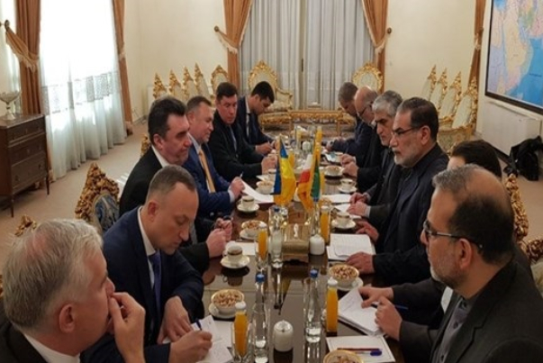 شمخاني يلتقي امين مجلس الامن القومي الاوكراني