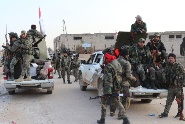 الجيش السوري يحرر بلدة كفرنبل و 4 قرى بريف إدلب الجنوبي.. ويُسقط مسيّرة تركية