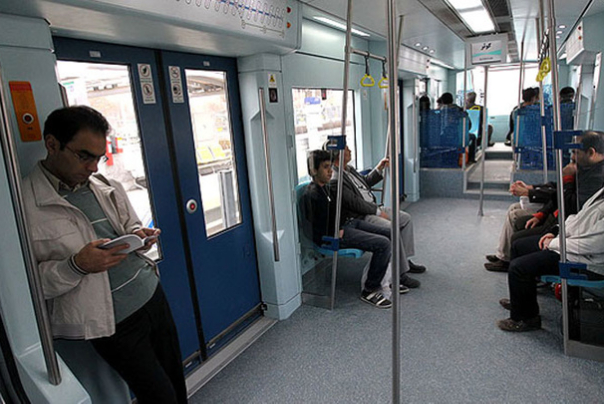70 درصد از مسافران مترو تهران کاهش یافت