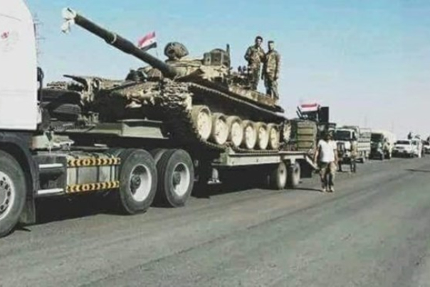 ارسال تجهیزات نظامی مدرن ارتش سوریه به استان ادلب