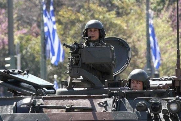 یونان در مرز با ترکیه رزمایش نظامی برگزار می‌کند