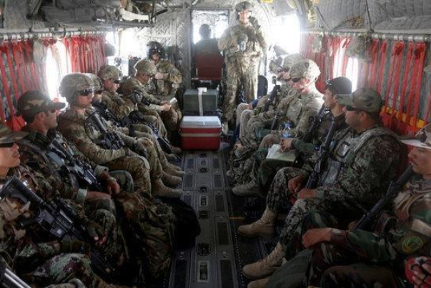 آغاز خروج نیروهای آمریکایی از افغانستان